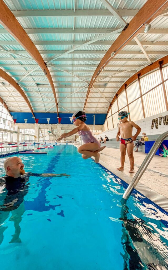 enfant cours de natation piscine palaiseau