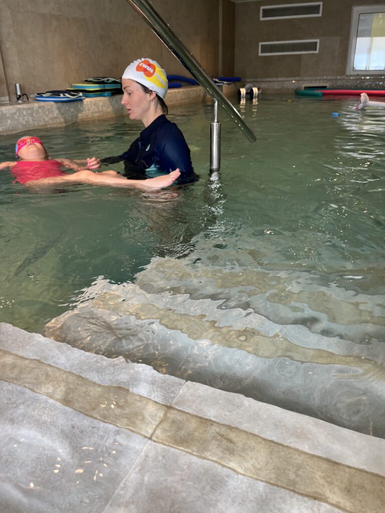 bébé nageur cours de natation