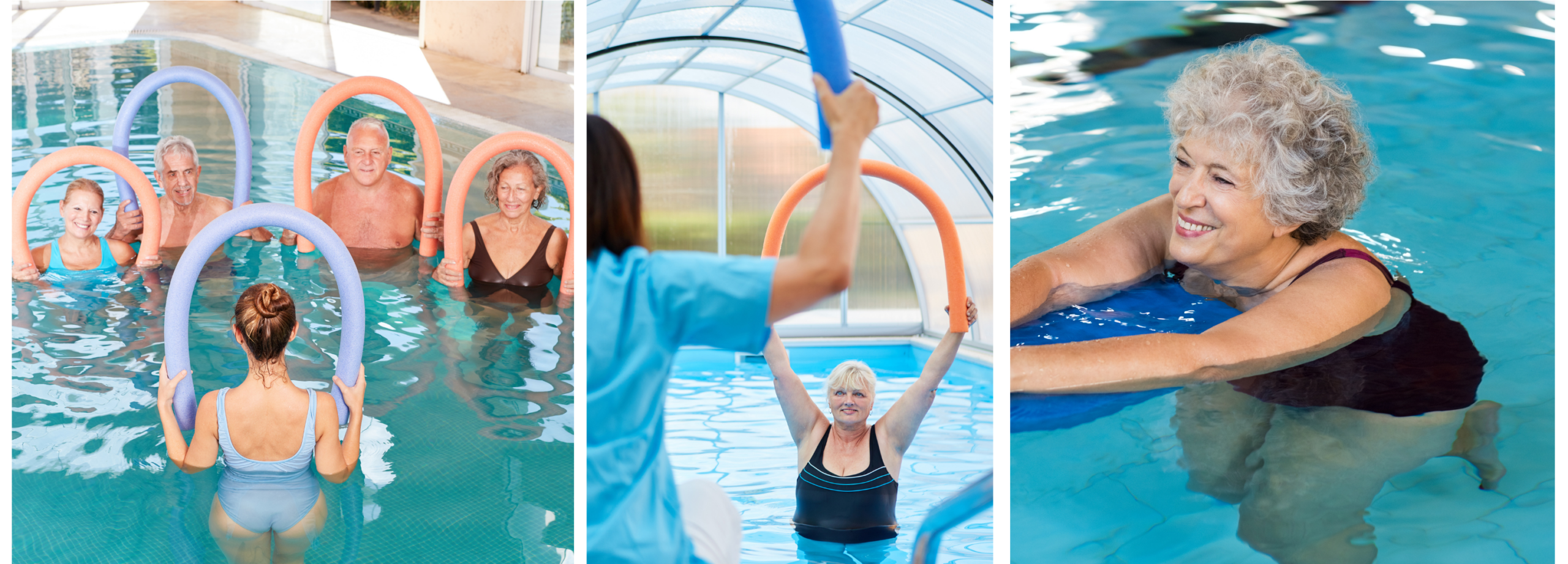 Cours Aquagym pour personnes âgées